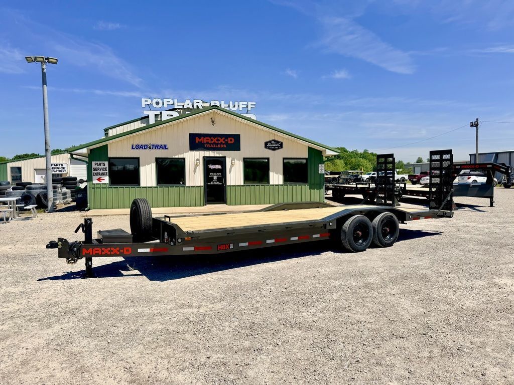 2027 Maxx-D Trailers H8B10224 24' x 102" 17.5k Equipment Hauler W/ Stand up in Poplar Bluff, MO