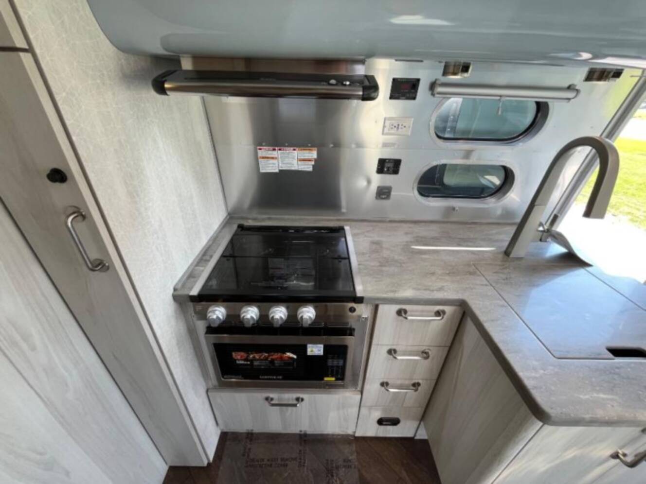 A photo of this 2027 Airstream International 25FB Twin
