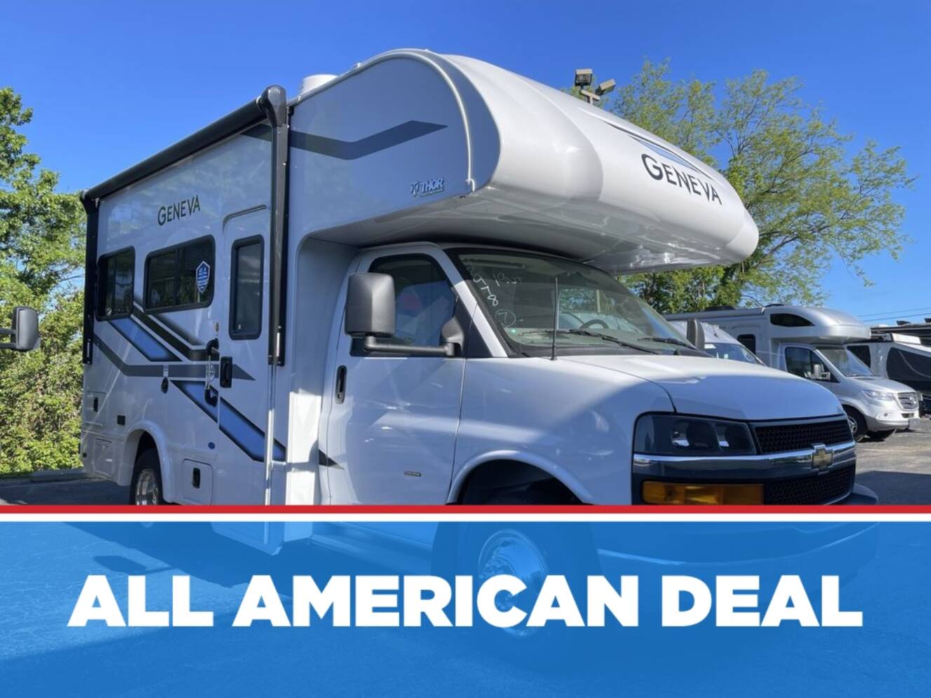 A photo of this 2027 Thor Motor Coach Geneva 19VT Chevy