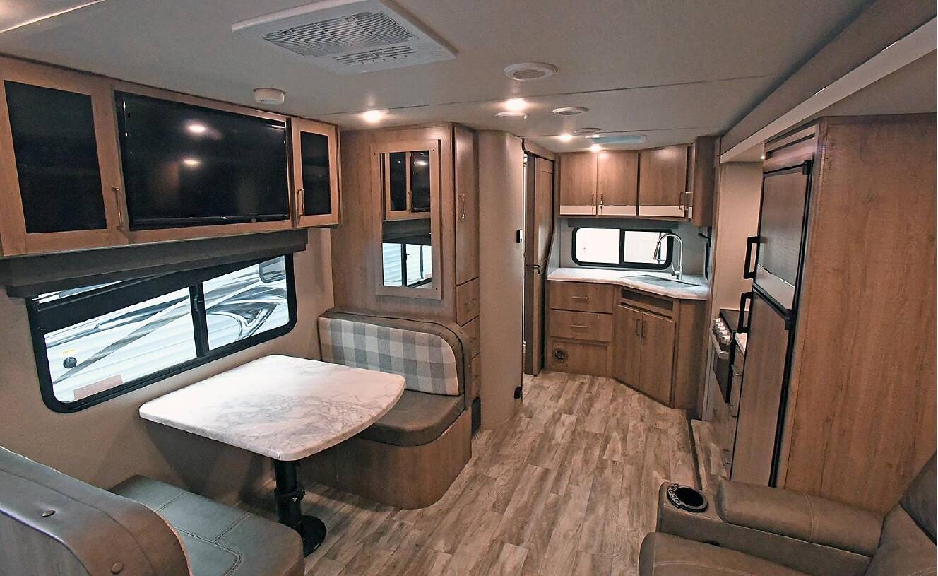 A photo of this 2022 Grand Design IMAGINE XLS 22MLE