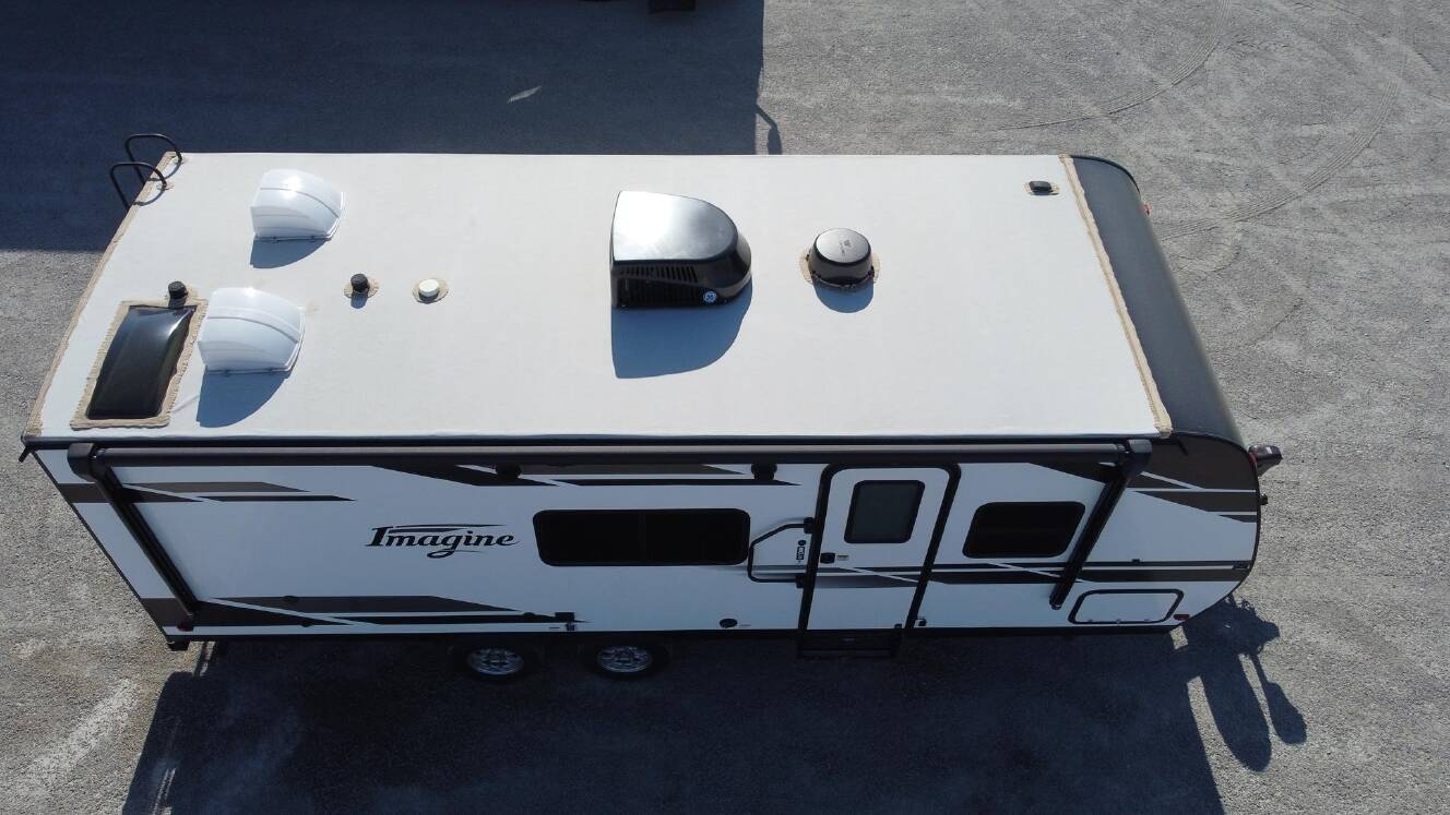 A photo of this 2022 Grand Design IMAGINE XLS 22MLE