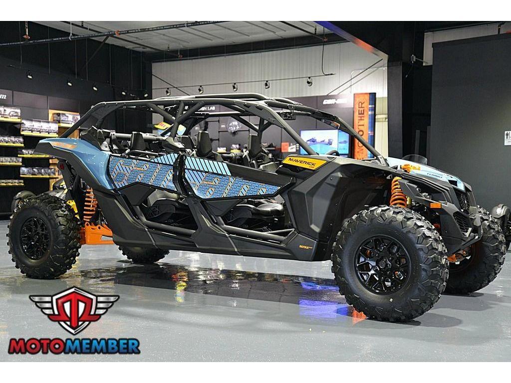 2026 Can-Am Maverick X3 MAX DS Turbo Scandi Blue & Orange Crush in purcellville VA