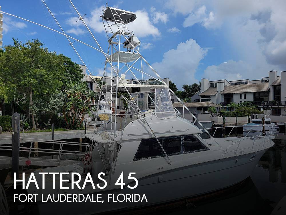 1986 Hatteras 45 in fort lauderdale FL
