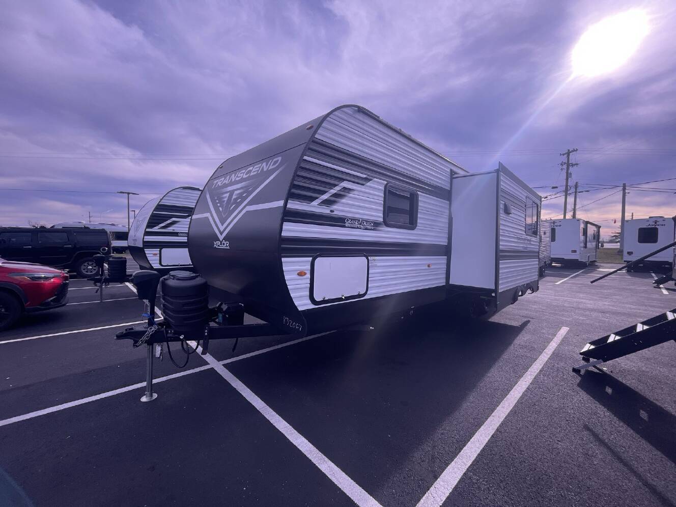 A photo of this 2024 Grand Design Transcend XPLOR 26BHX