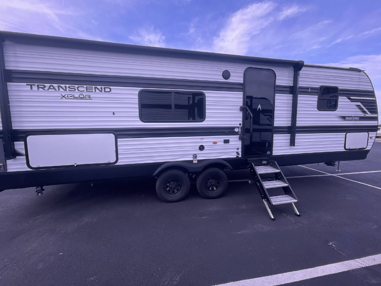 A photo of this 2024 Grand Design Transcend XPLOR 26BHX