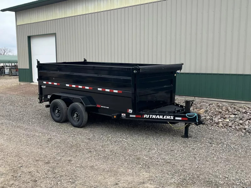 2025 PJ Trailers 14'x83" Low Pro High Side Dump in Renville, MN