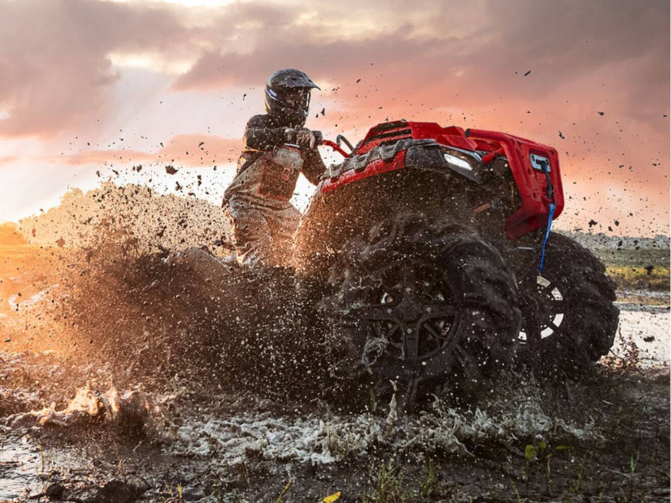 A photo of this 2026 Polaris Sportsman XP 1000 Mud Edition