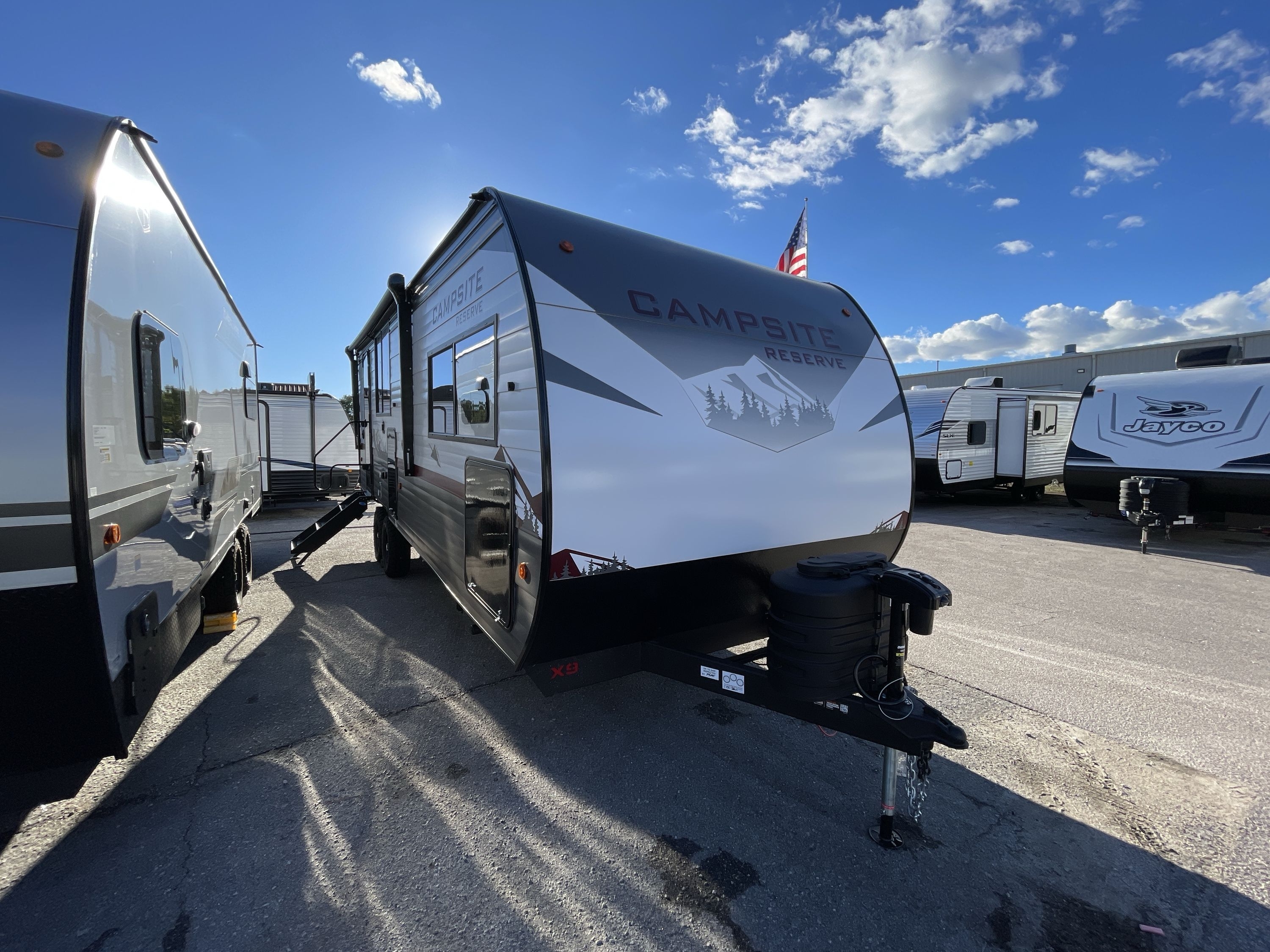 2026 Forest River CAMPSITE RESERVE 23TS Travel Trailer Toy Hauler RV