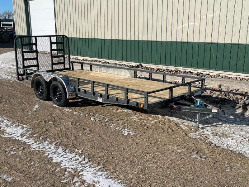 2025 PJ Trailers 18' x 83" Tandem Utility in Renville, MN