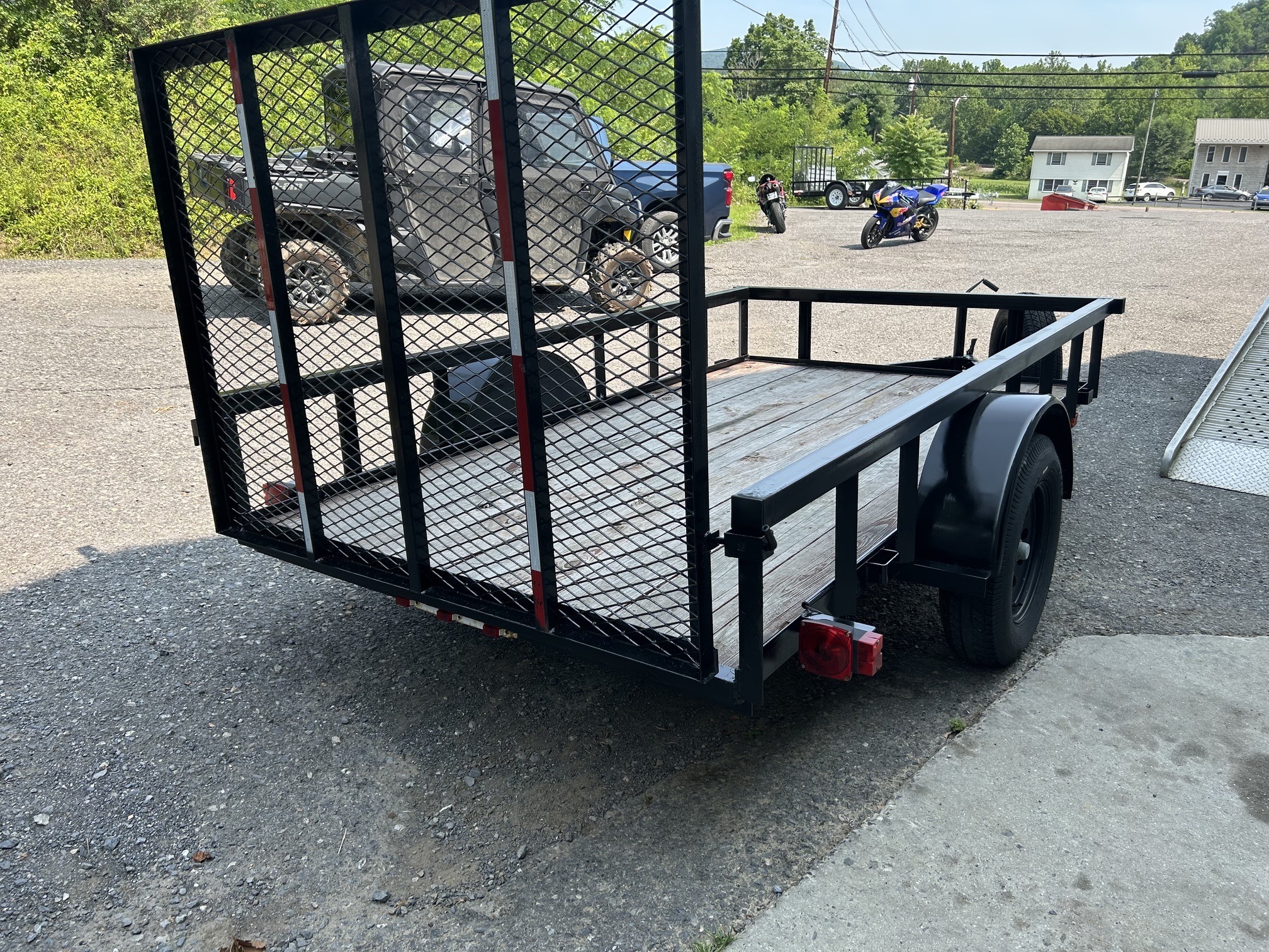2023 Carry-On Trailers 5.5 x 10 ft. 3K Pipe Top Rail Utility Trailer in cumberland MD