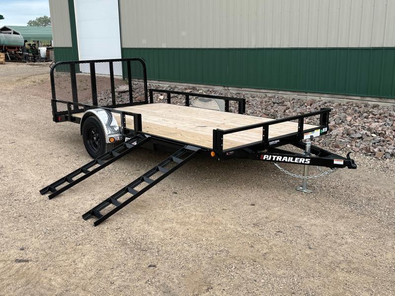 2024 PJ Trailers 14'x83" Channel Utility - U8141 in Renville, MN
