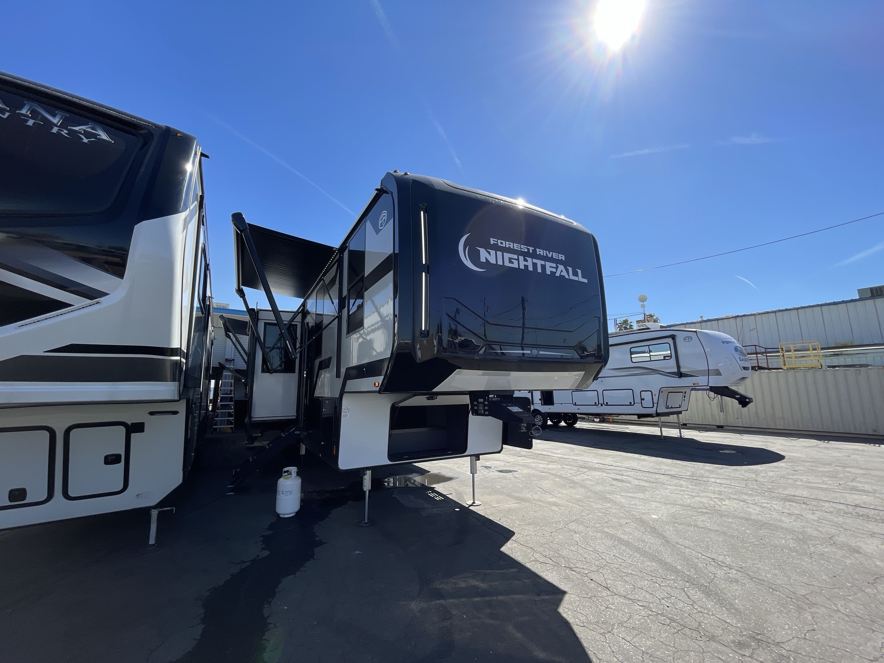 2026 Forest River NIGHTFALL HD 343NHD Fifth Wheel Toy Hauler RV