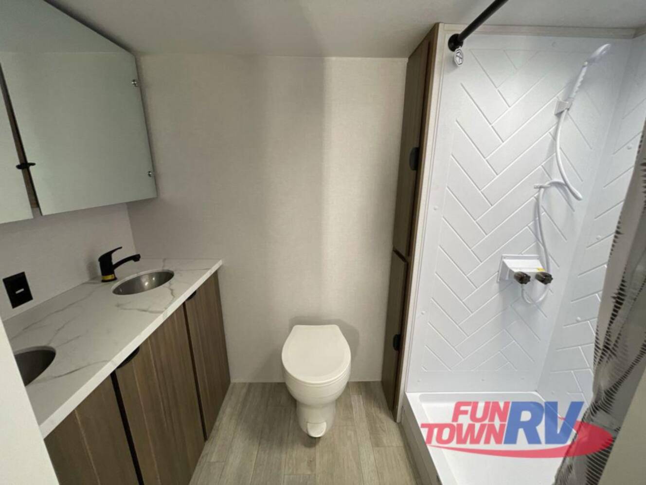 A photo of this 2026 Forest River Rv Wildwood FSX 233RBLE