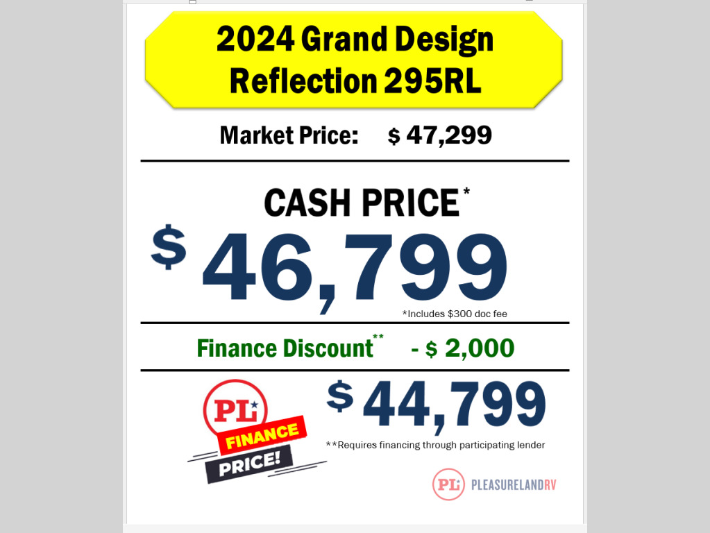 2024 Grand Design Reflection 150 Series 295RL in brainerd MN