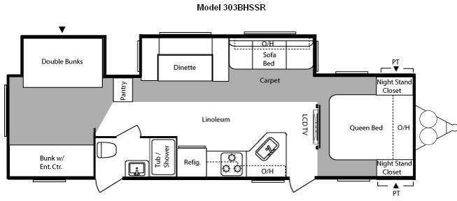 2010 Keystone Rv Springdale 303BHSSR in thurmont MD