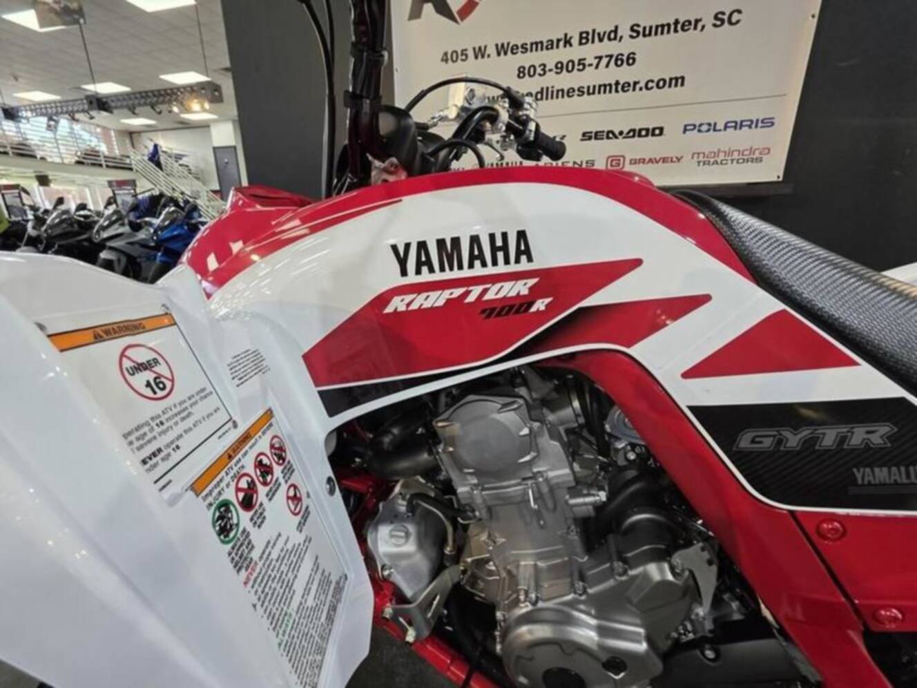 A photo of this 2026 Yamaha Raptor 700R SE