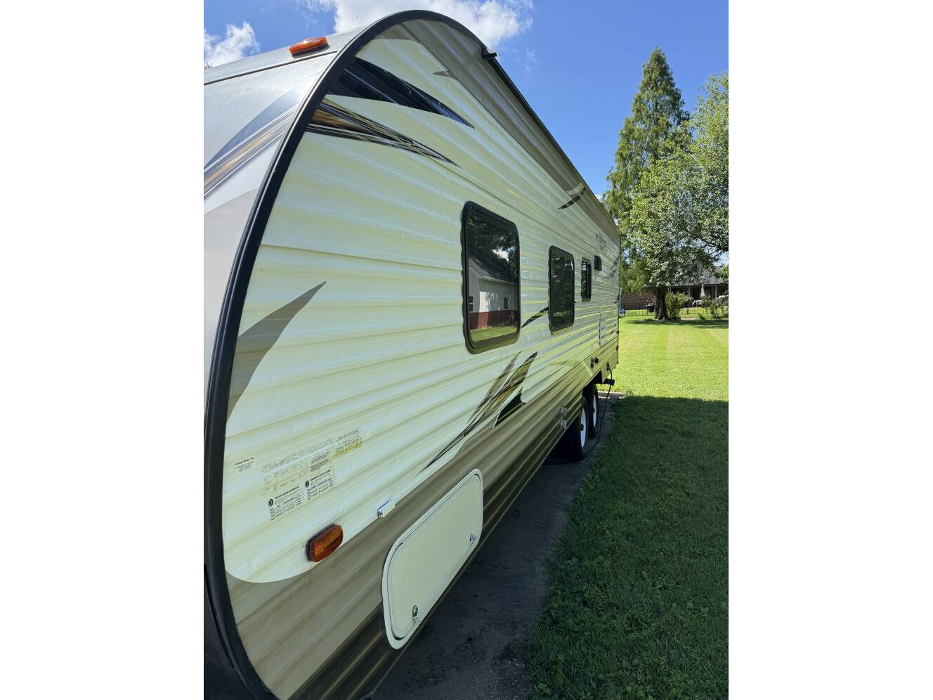 A photo of this 2018 Forest River WILDWOOD X-LITE 261BHXL