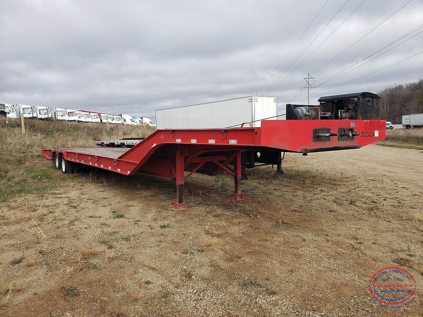 2021 DORSEY 53FT PAVER TRAILER- HYDRAULIC TAIL RAMP in Byron Center, MI