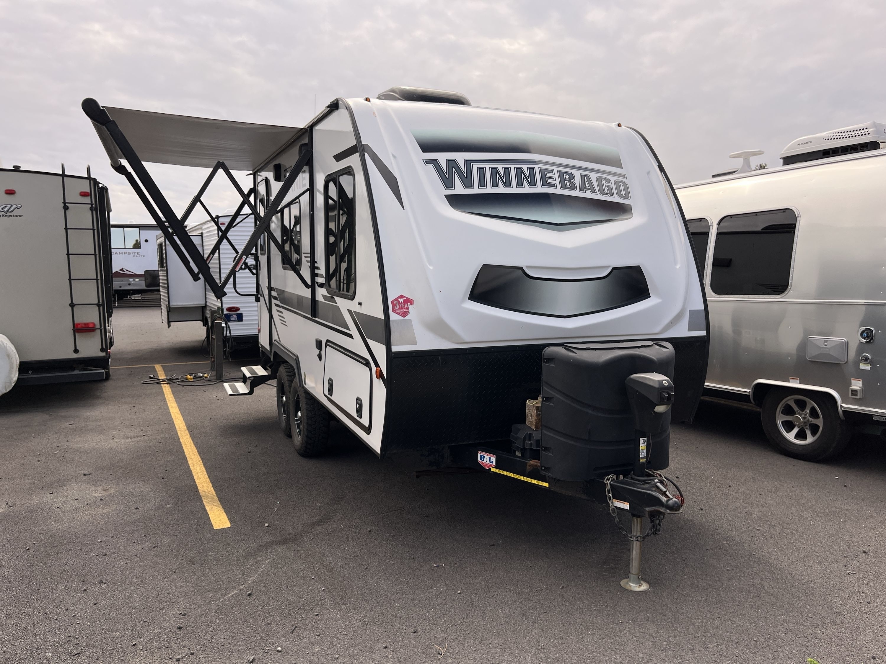 2021 Winnebago MICRO MINNIE 1708FB RV