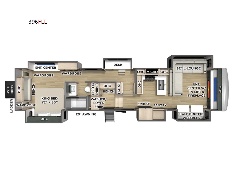 2026 Forest River Rv River Ranch 396FLL in bunker hill IN