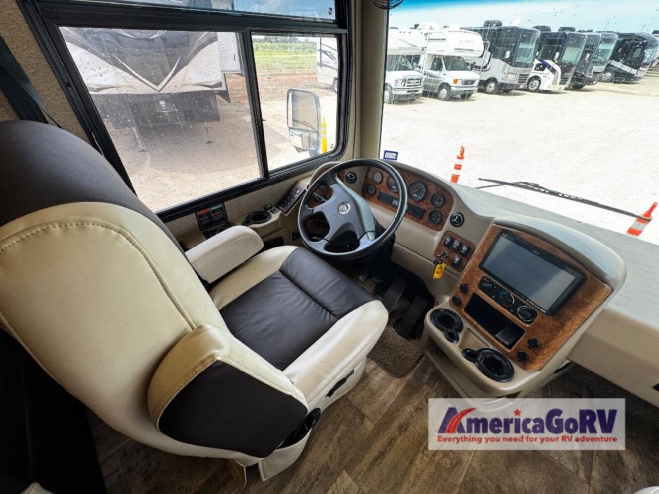 A photo of this 2016 Thor Motor Coach Palazzo 33.2