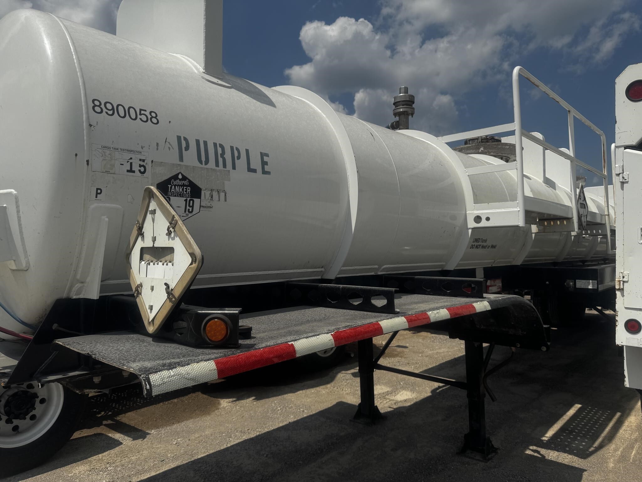 2011 TROXELL CHEMICAL VAC TANK in Covington, TN