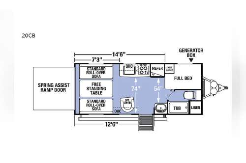 2020 Forest River Rv XLR Boost 20CB in tulsa OK