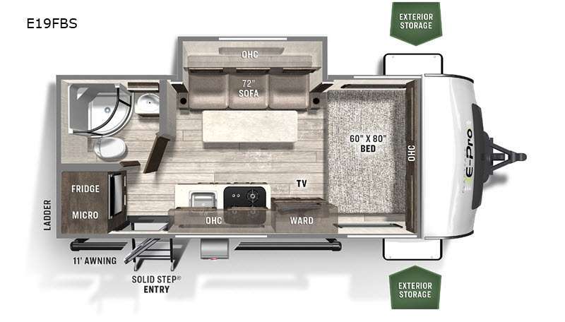2021 Forest River Rv Flagstaff E-Pro E19FBS in poulsbo WA