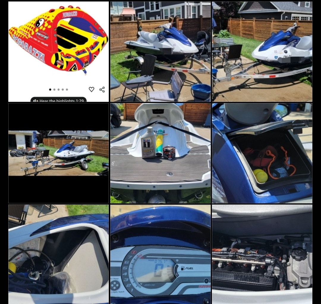 2013 Yamaha VX110 SPORT in Lakewood, OH
