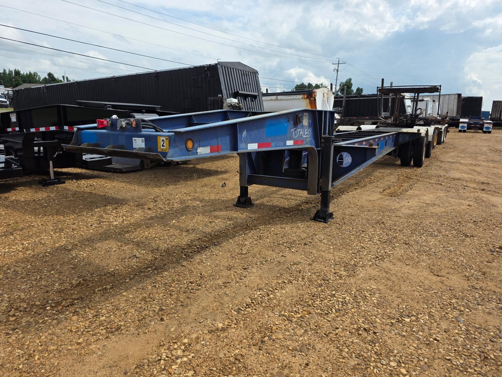 1995 PRATT 44 CONTAINER CHASSIS in Covington, TN