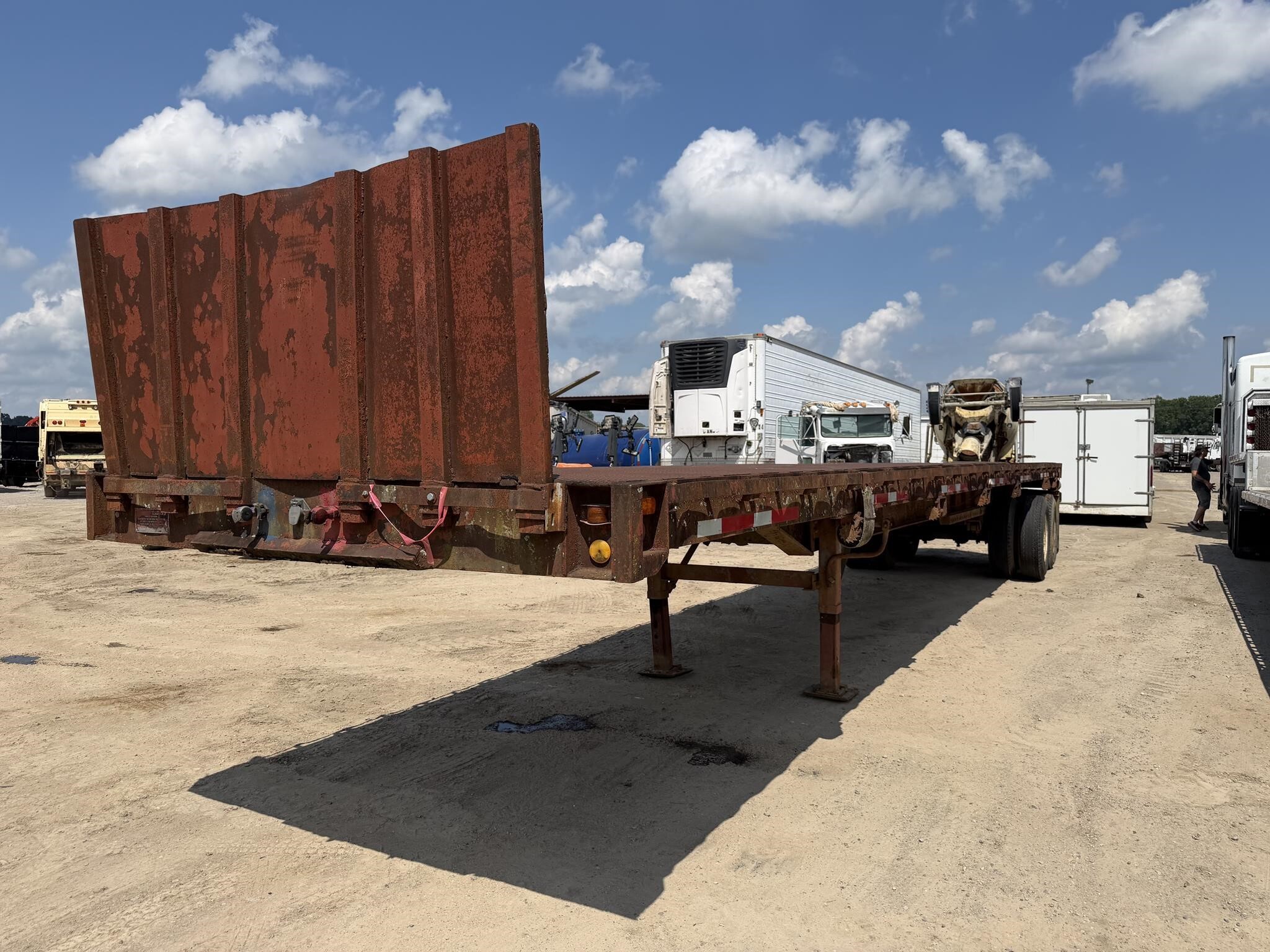 1972 FONTAINE 36 FT FLAT BED in Covington, TN