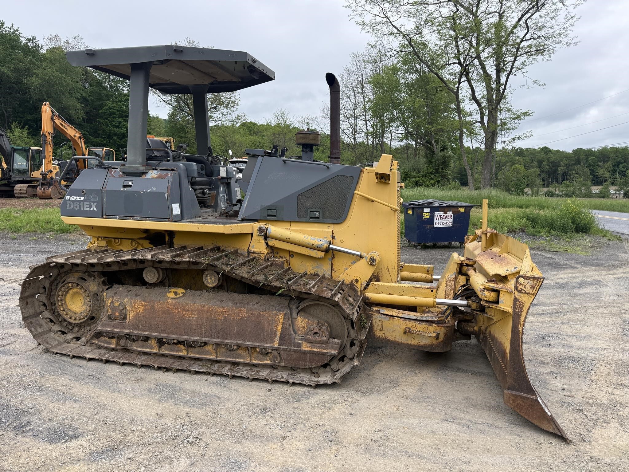 2003 KOMATSU D61EX-12 in Everett, PA