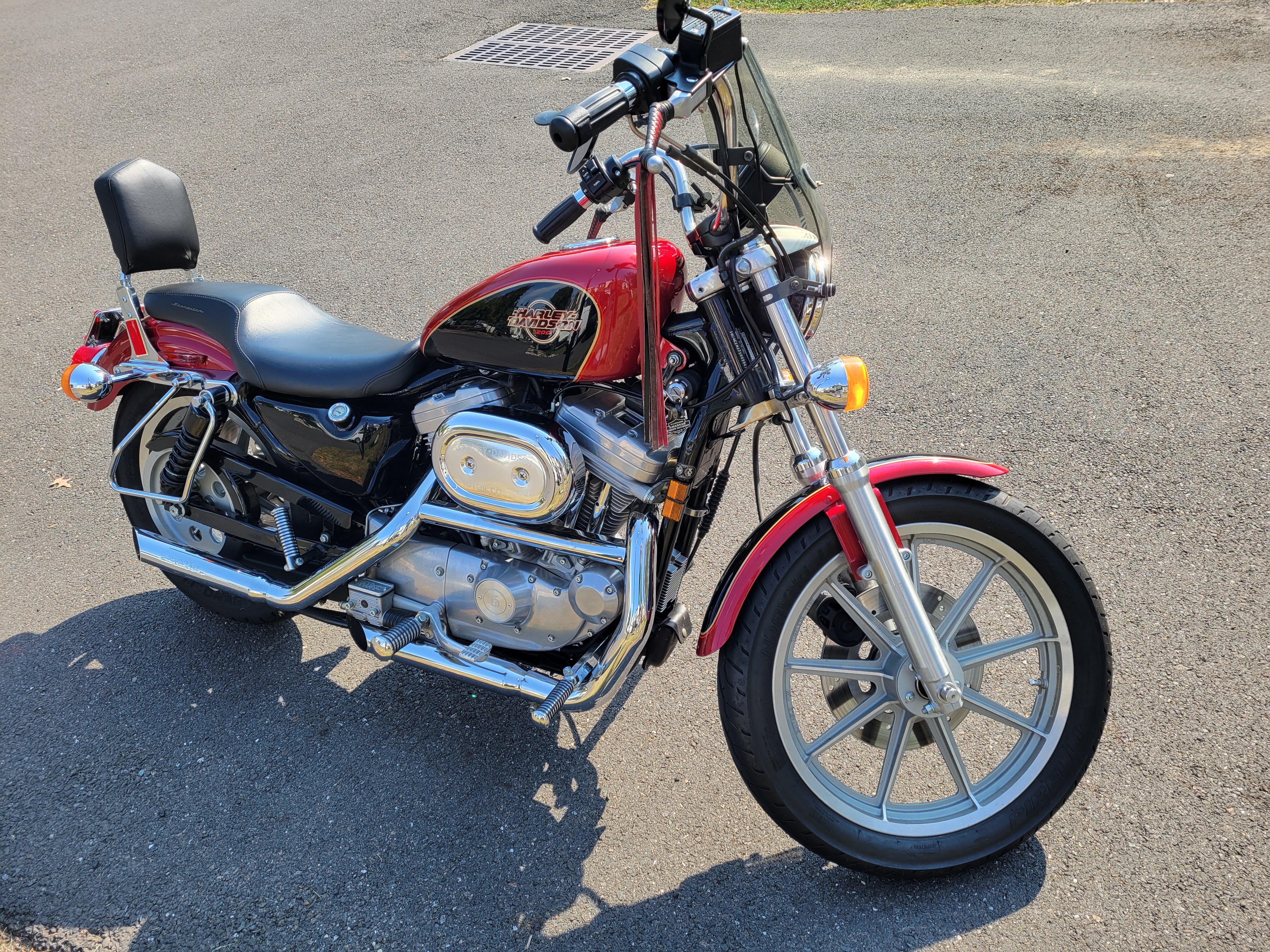 Red 1990-1999 Harley-Davidson Sportster Motorcycles For Sale