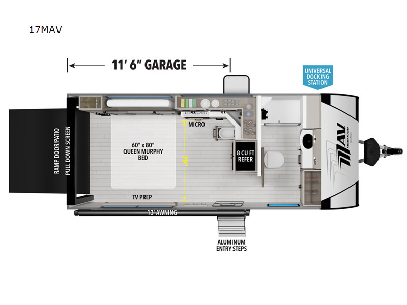 A photo of this 2027 Grand Design Momentum MAV 17MAV