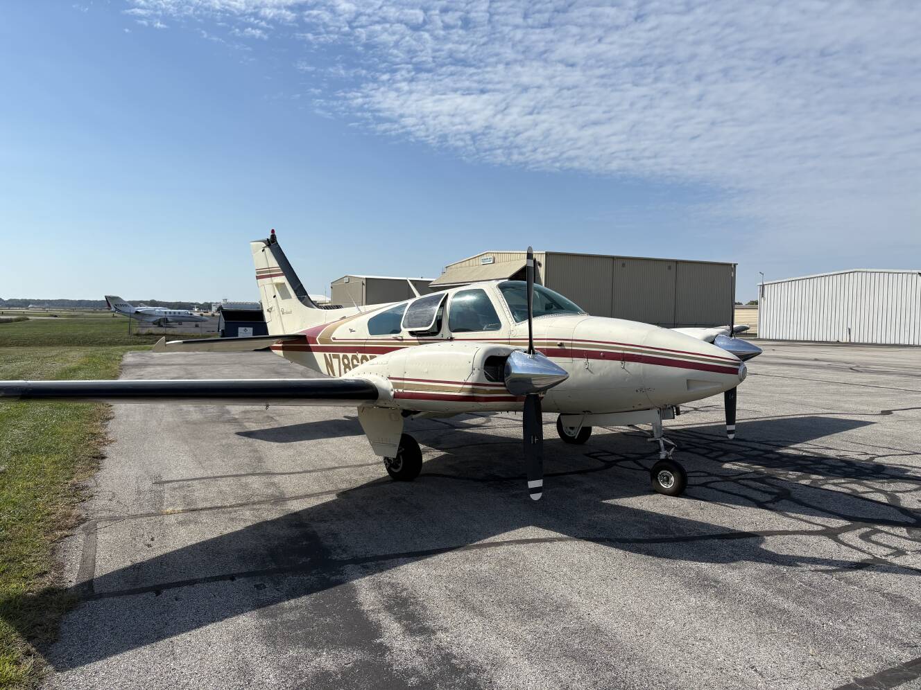 A photo of this 1969 Beechcraft BARON 58