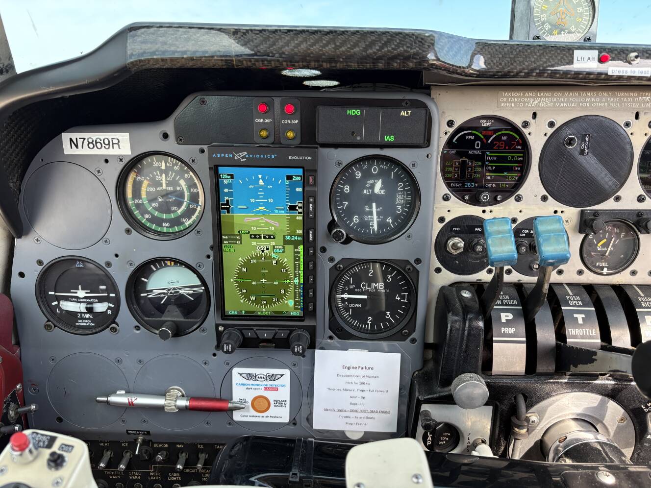 A photo of this 1969 Beechcraft BARON 58