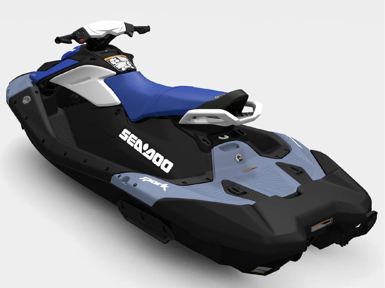 A photo of this 2026 Sea-Doo Spark for 3 90 hp Convenience package with iBR