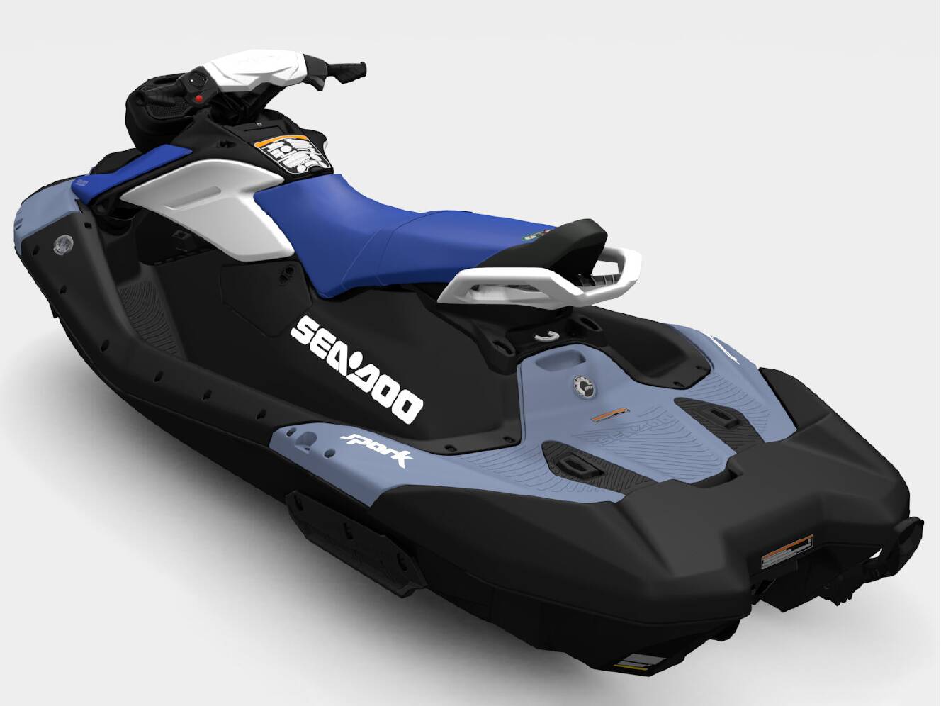 A photo of this 2026 Sea-Doo Spark for 3 90 hp Convenience package with iBR and A