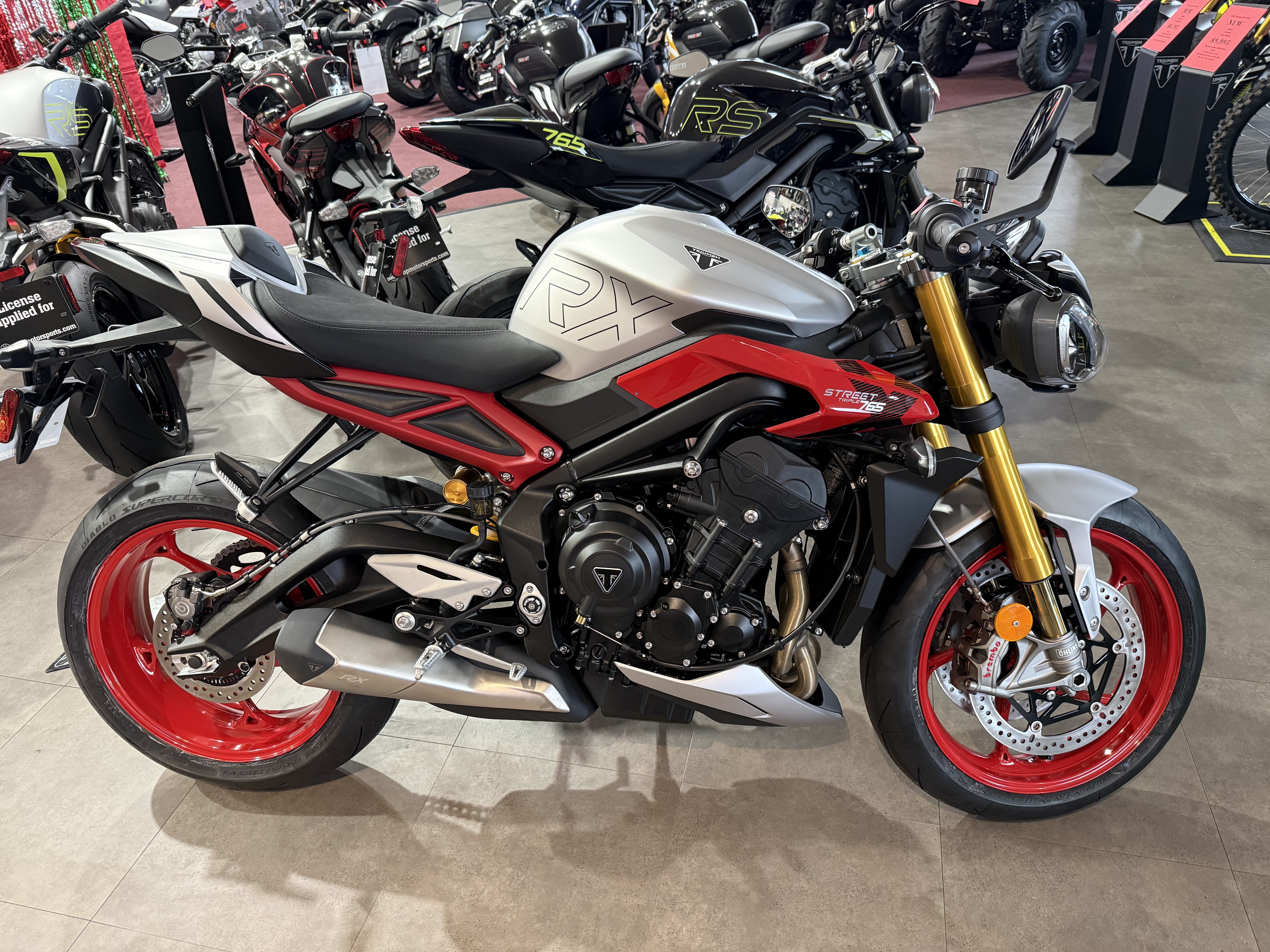 2026 Triumph Street Triple 765 RX RX in Belle Plaine, MN