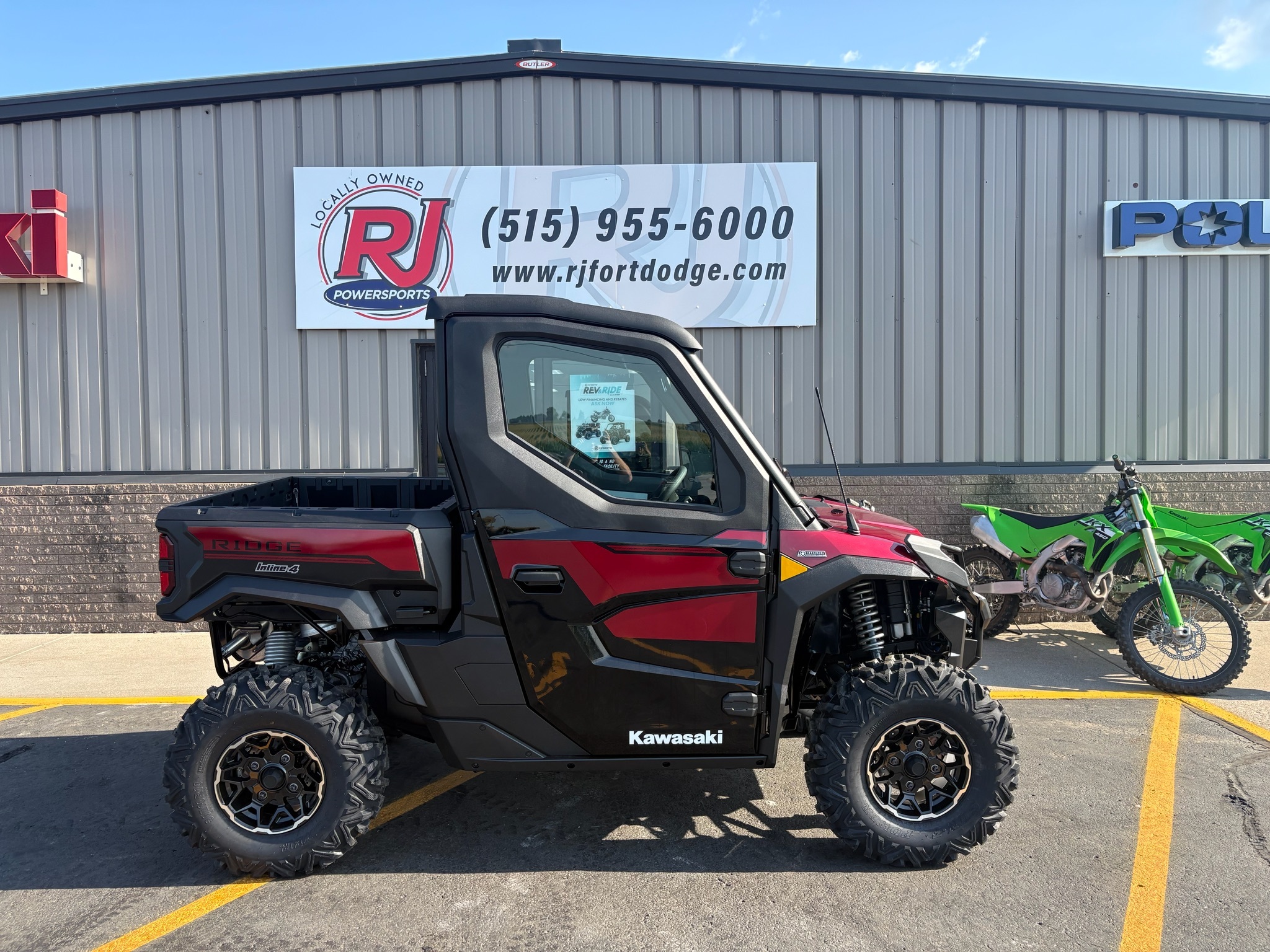 2026 Kawasaki RIDGE® Platinum Ranch Edition HVAC in fort dodge IA