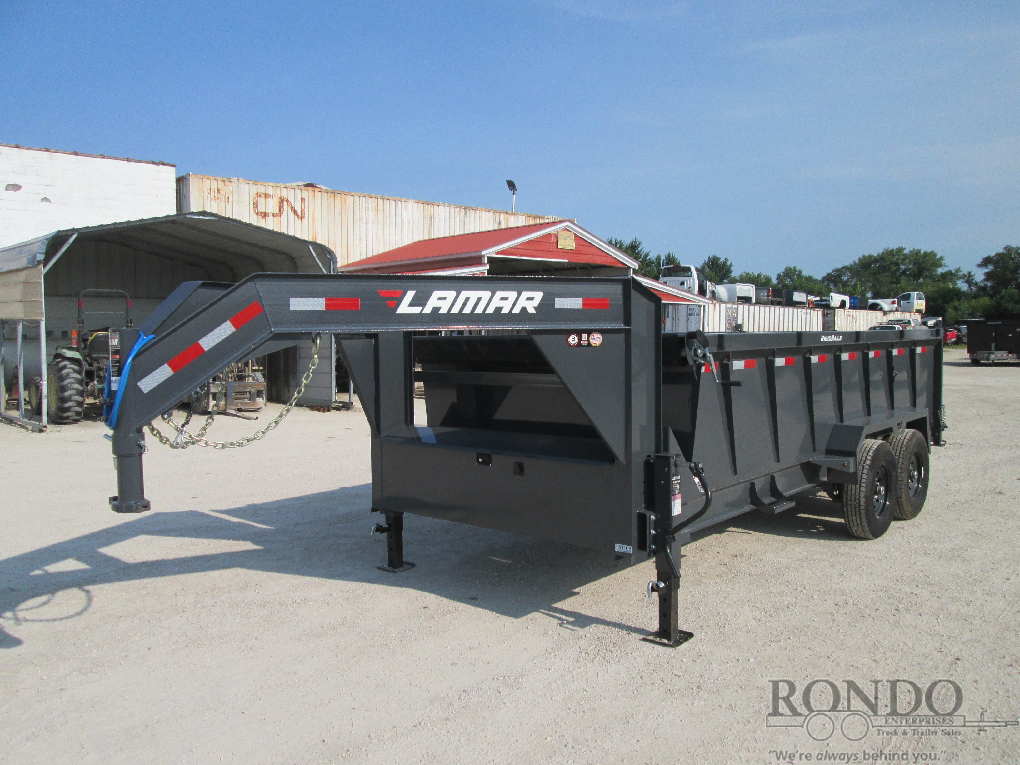 2026 Lamar Gooseneck Dump DL831627 in Sycamore, IL