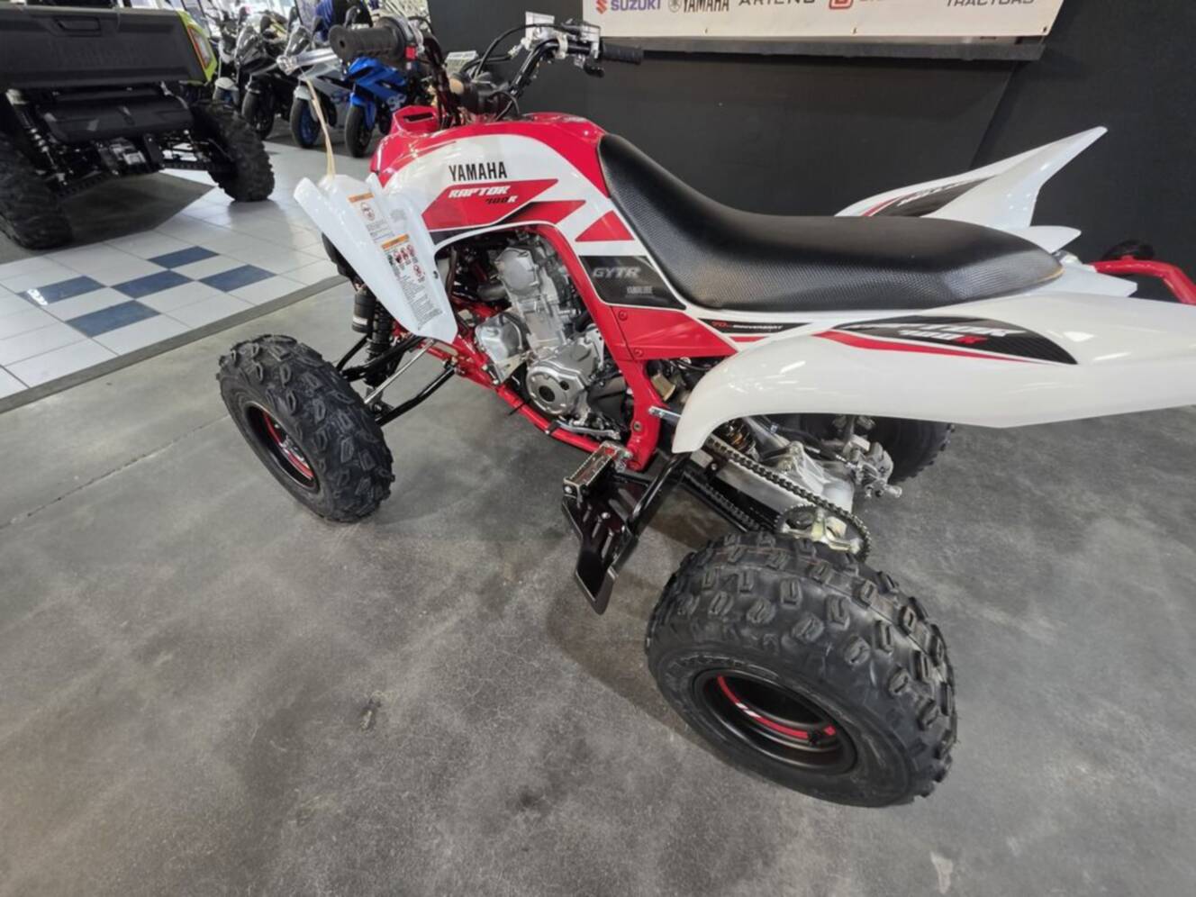 A photo of this 2026 Yamaha Raptor 700R SE