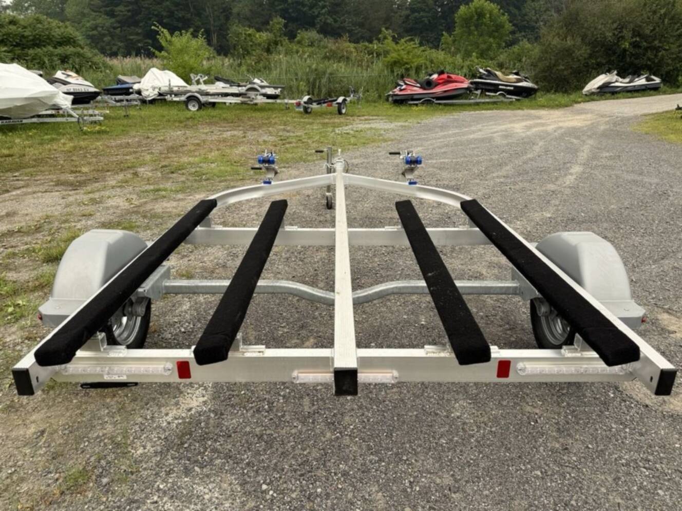 A photo of this 2027 Karavan Personal Watercraft Double Aluminum