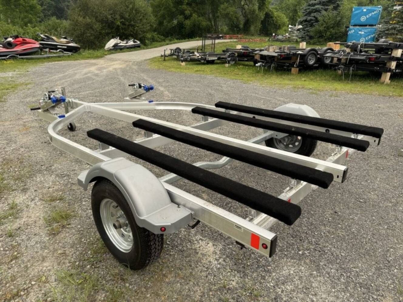 A photo of this 2027 Karavan Personal Watercraft Double Aluminum