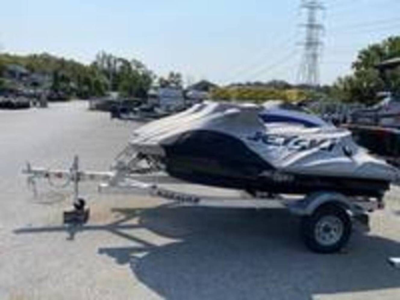 A photo of this 2027 Karavan Personal Watercraft Double Aluminum