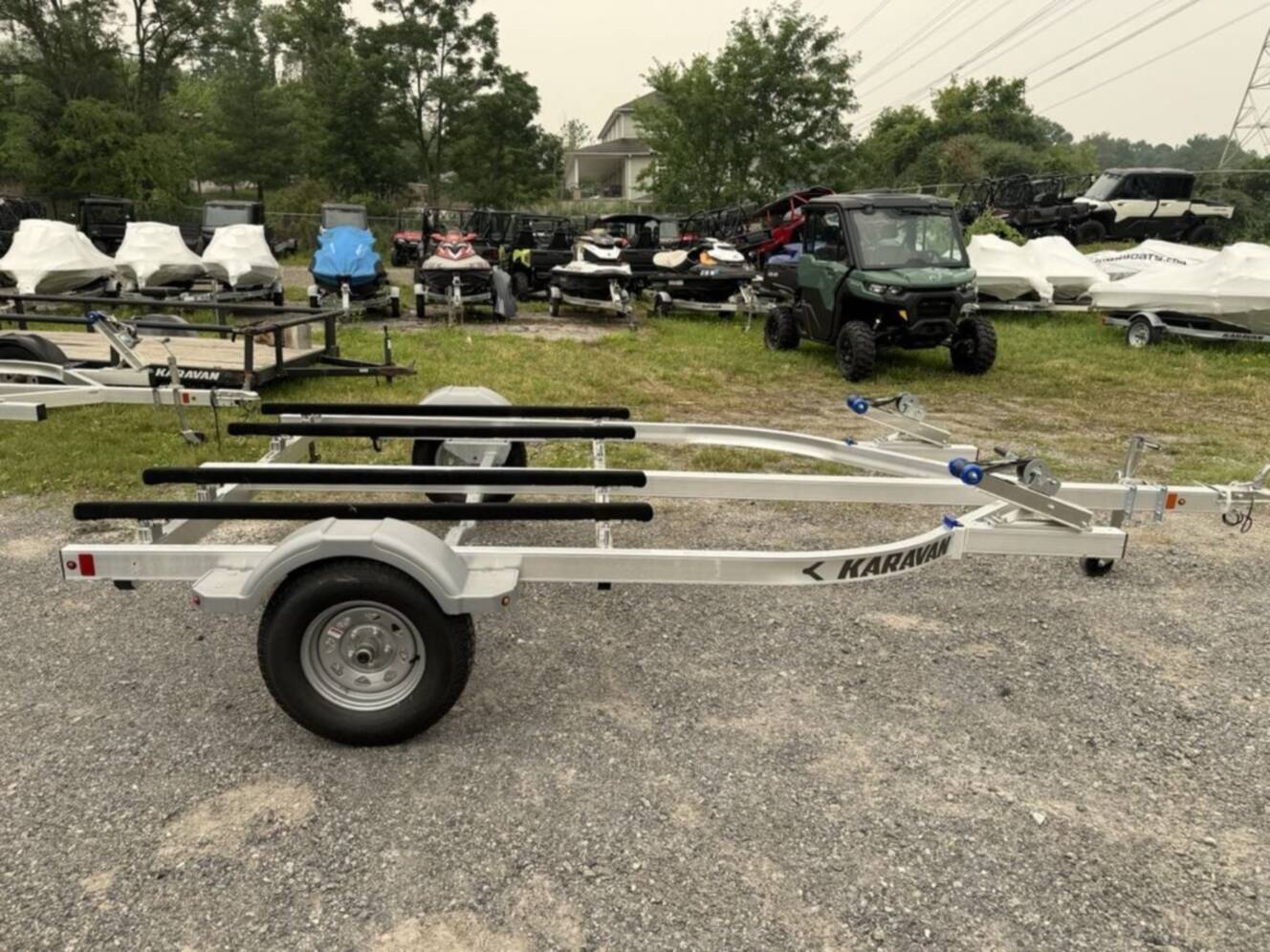 A photo of this 2027 Karavan Personal Watercraft Double Aluminum