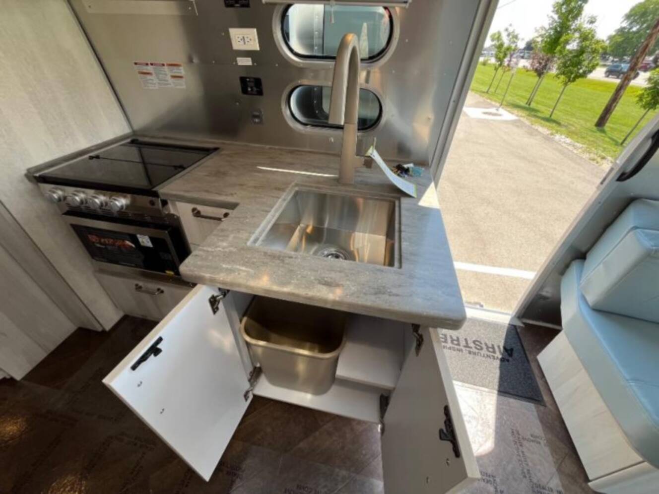 A photo of this 2027 Airstream International 25FB Twin