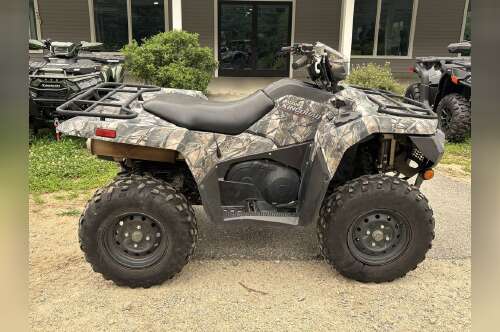 2019 Suzuki KingQuad 500AXi Power Steering Camo in swanzey NH