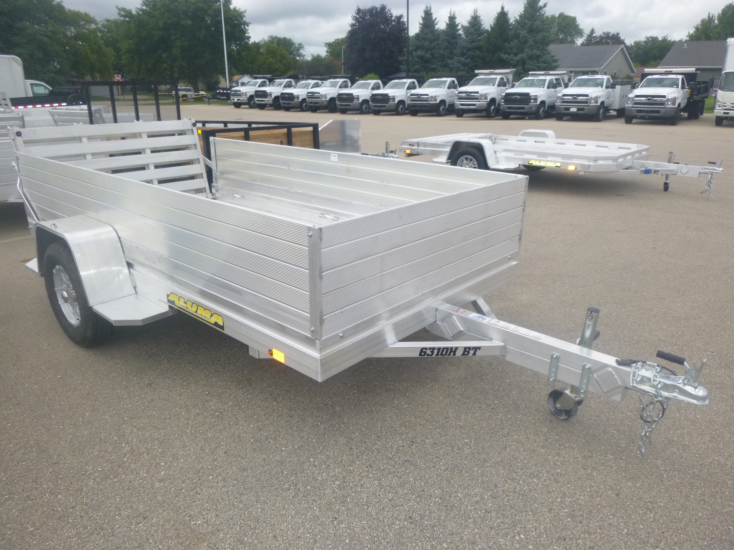 2027 ALUMA 6310HBT Utility Trailer in Janesville, WI