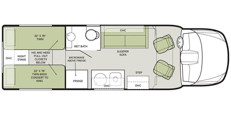 2026 Tiffin Motorhomes Open Trail 25AO in everett WA